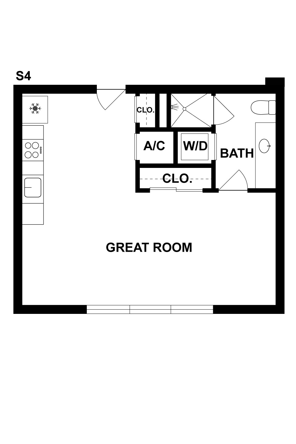2D Floorplan image of unit 236
